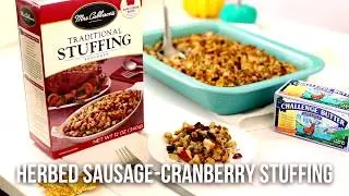 Herbed Sausage Cranberry Stuffing