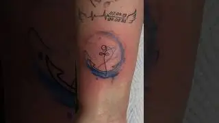 Anker tattoo #tattoo #tattooprocess #dragonhawktattoosupply #art