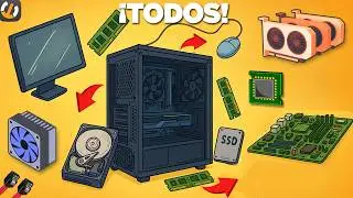 TODOS los COMPONENTES y partes del PC en 5 minutos