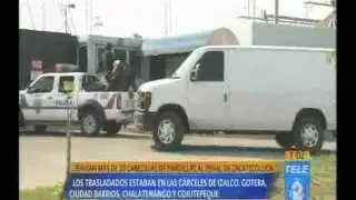 Envián más de 20 cabecillas de pandillas al penal de Zacatecoluca