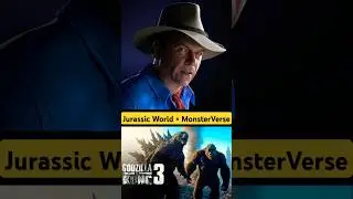 Dr Alan Grant In MonsterVerse, Sam Neill In Godzilla X Kong 3 #shorts #samneill #monsterverse