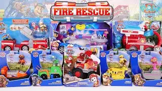 Paw Patrol Marshall Toy Collection Unboxing ASMR toy review | Marshall RC Fire Truck