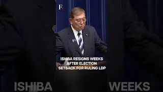 Japan's PM Shigeru Ishiba Announces Resignation | Subscribe to Firstpost | N18G
