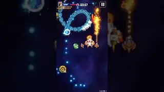 Space shooter boss 20 for newbie  - bắn ruồi boss 20 cho người mới chơi #RedBurry1star#vs#boss20