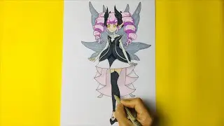 手绘小花仙并蒂莲精灵王 进化前的无霜