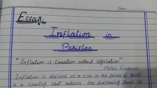 essay on inflation in english| how to write essay on inflation in english