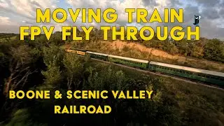 Cinematic FPV Train Ride - JayByrd Films One Take Fly Through
