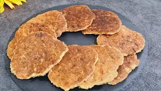 QUICK and NUTRITIOUS HEALTHY PANCAKES!!With just OATS and Bananas-No sugar ,No flour