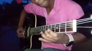 Aprendendo uns toques de viola
