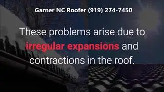 Prevent Leaking Roof Garner NC