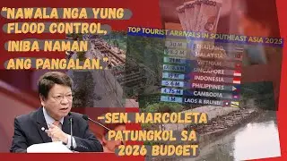 Iniba lang ang Pangalan ng Flood Control Projects sa 2026 Budget - Sen. Marcoleta