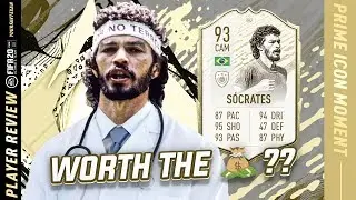 OL' DOC👨&zwj;⚕️!!! | FIFA 20 ICON MOMENTS SOCRATES 93 PLAYER REVIEW | SOCRATES 93 REVIEW FUT 20 GAMEPLAY
