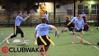 CLUBWAKA Coed Adult Flag Football Leagues