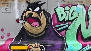 West Coast Train Graffiti