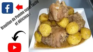 Bouillon de pommes de terre aux pattes de porc/bœuf et aux épices du Cameroun (facile et très bon)