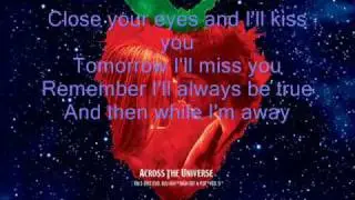 All My Loving - Jim Sturgess {Lyrics}