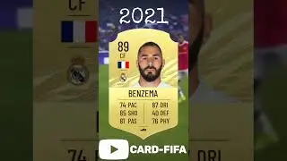 Evolution Benzema 2018 2024  #fifa23 #transfernews #fut23 #summertransfers  #fut #fc24 #fifa