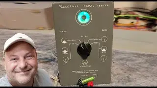 Heathkit CT-1 Capaci-tester 50Hz 19MHz Magic Eye 1959