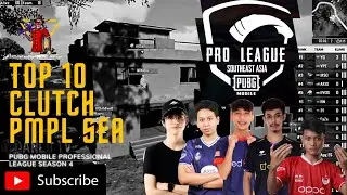 TOP 10 CLUTCH | PMPL SEA SEASON4 #pubgmobile #roadto1k #pubgclutch #pmplsea