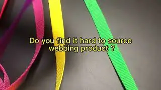nylon webbing for bag straps and belts