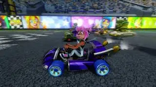 Crash Team Racing Nitro-Fueled - Single Race - Slide Coliseum - Gem Stone Valley Area