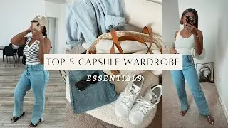 Top 5 Capsule Wardrobe Essentials That You Need | Starter Wardrobe Essentials and Basics