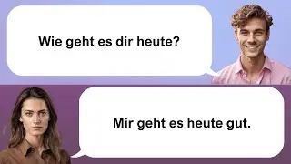 Deutsch Lernen Für Anfänger A1/A2 | Deutsch Lernen Mit Gesprächen | Deutsch Lernen Durch Dialog