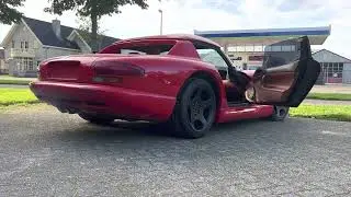 Dodge Viper RT10 parts car.  Corsa Exhaust with Belanger headers