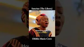 Sanctus (The Libera) - This feels like Heaven😭🔥|| Obiblo music crew| Latin songs|| Catholics