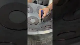 How to make a Handpan , NO 1 #instrument #handpanmaker #handpan