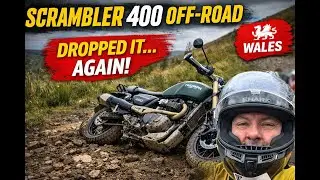 Triumph Scrambler 400 Off-Road Tested – I Dropped It More Than Once, More Power needed.