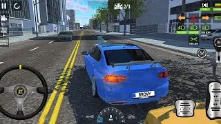AMAZING BLUE CAR😎 | Multi-Level City Parking Lv.14 - Car Parking 3D Android Gameplay !