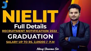 NIELIT Vacancy 2022  |  Graduation | salary upto 2,09200 /-Rs PM