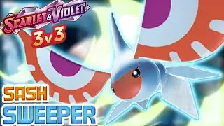 Focus Sash Masquerain ACTUALLY SWEEPS TEAMS! │Pokemon Scarlet and Violet Ranked 3v3