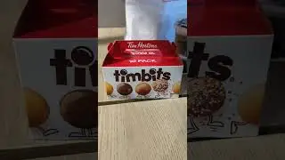 Timbits at Tim Hortons in London UK
