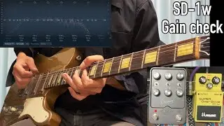 [Find a better combination] Universal Audio Dream '65 + Boss SD-1w Sound Demo (No Talking)