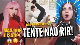 JOVENS REAGEM A TENTE NÃO RIR - MEMES LEVEMENTE OFENSIVOS  - MEMES CURIOSOS DO UNUSUAL MEMES