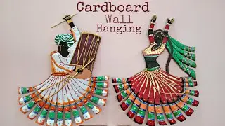 |DIY Wall Hanging|Rajasthani Couple Wall hanging|Best out of waste|