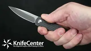 Kizer Cutlery Vanguard Maksim Epifantsev Bamboo Liner Lock Front Flipper Knife