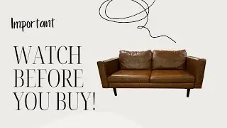 AN UP CLOSE LOOK at this sofa! ALL THE DETAILS!