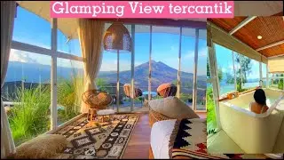 RECOMMENDED GLAMPING VIEW MOUNT BATUR & SUNRISE TERCANTIK ||  BLACK LAVA CAMP KINTAMANI BALI