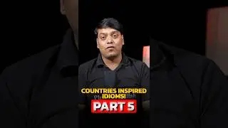 Countries Inspired Idioms part 5 #Shorts #Idioms #PW