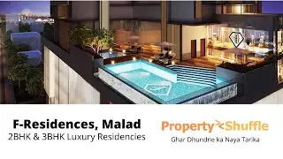 2BHK & 3BHK Luxurious Residences | F- Residency - Malad | No brokarege