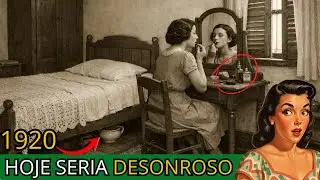 ASSIM ERA O QUARTO de uma MOÇA em 1920 no Brasil