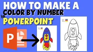 How To Make A Color By Number Coloring Page In PowerPoint
