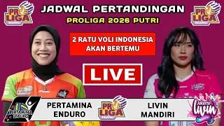 Jadwal Jakarta Pertamina Enduro vs Jakarta Livin Mandiri - Klasemen Proliga 2026