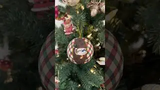 DIY Christmas ball idea.🦆 #cozychristmas #christmas #cottagecore