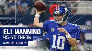 Eli Manning Finds Odell Beckham Jr. for Huge Gain, Larry Donnell for TD | Giants vs. Cowboys | NFL
