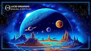 COSMIC Dream World ✨ 7hz Theta 🔹 Binaural SLEEP Music for Lucid Dreams