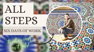 Learn Islamic Arts and how to make an Islamic art master piece. WATCH TILL THE END 😮😱